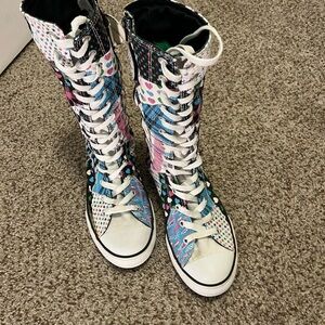 Rare Kids Converse All Star XX-Hi Knee-high Sneakers